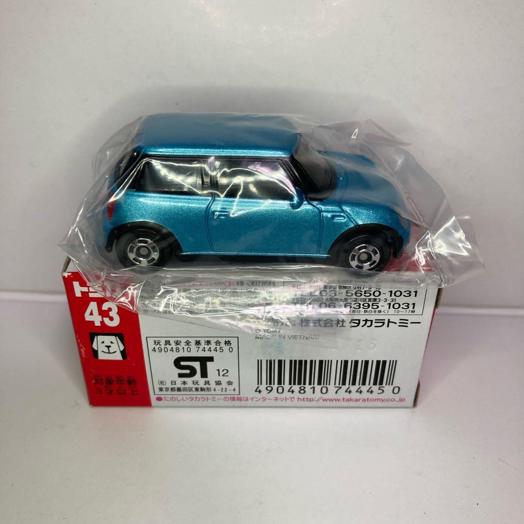 ☆絶版トミカ☆ミニクーパー NO.43 MINI ブルー系 青 - メルカリ