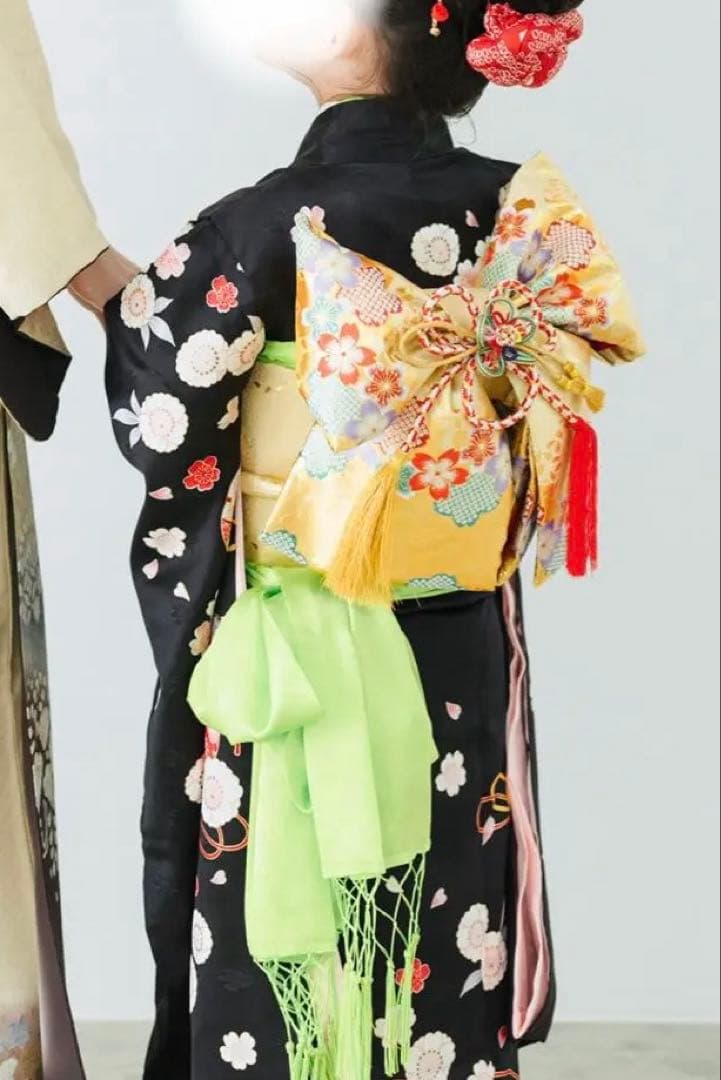 七五三　7歳用着物　フルセット　[正絹]