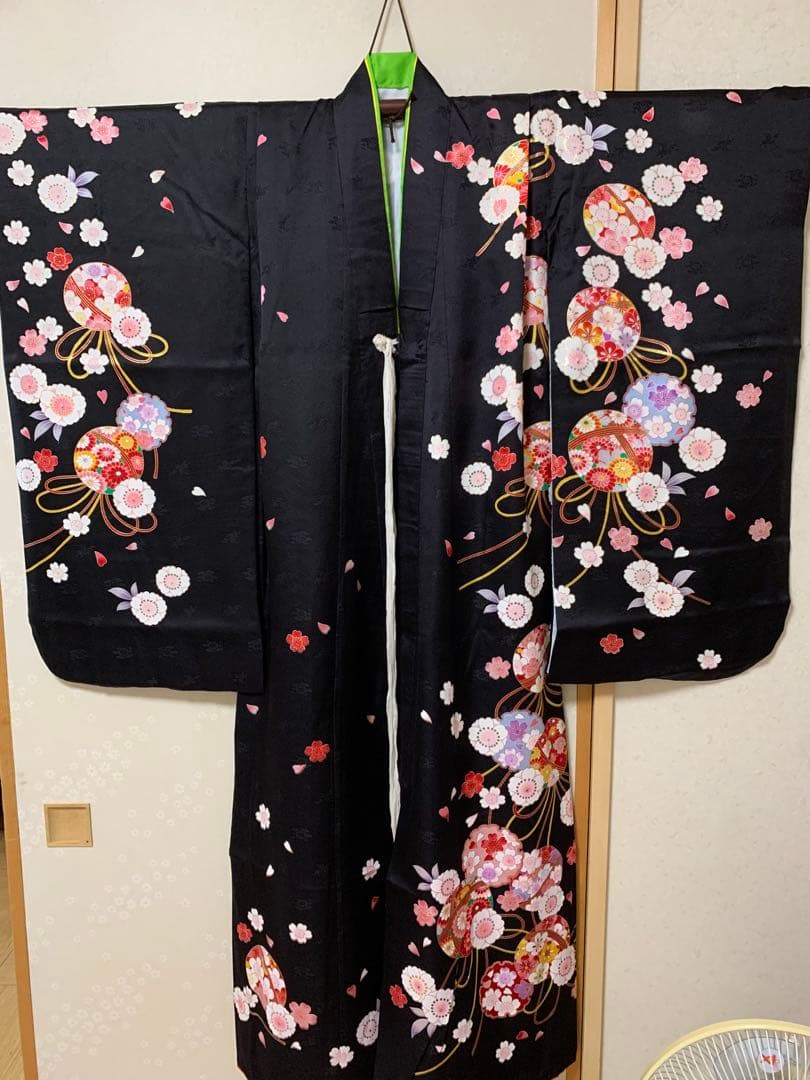 七五三　7歳用着物　フルセット　[正絹]