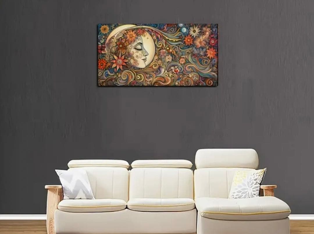 ☆ダイヤモンドアート☆完成品☆月