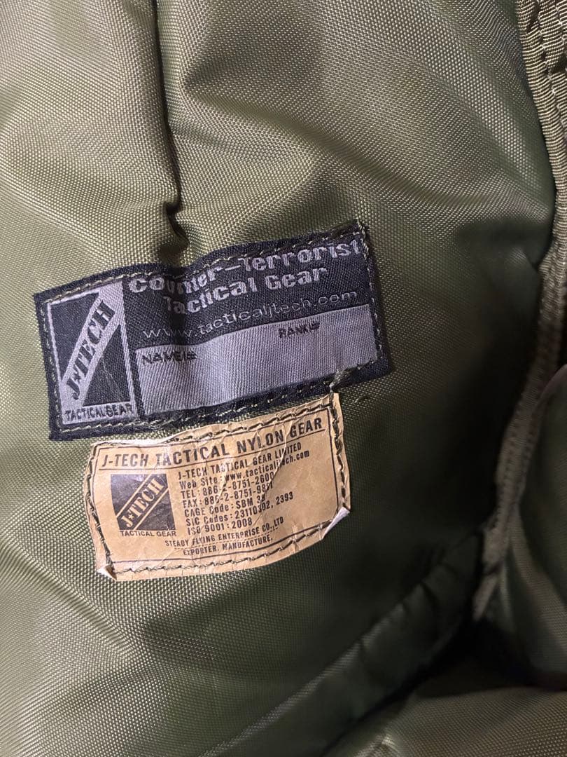 【美品】J-TECH BIO ASSAULT BACKPACK JT-121