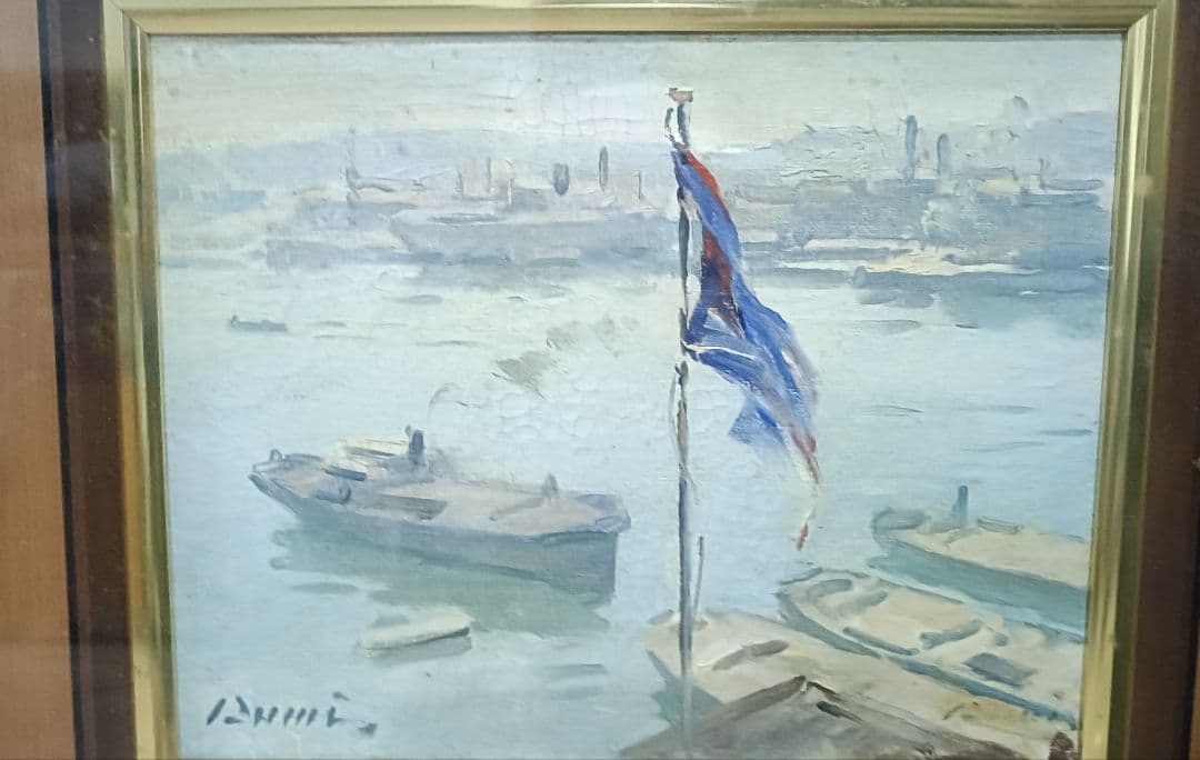 油彩画 　泉治彦