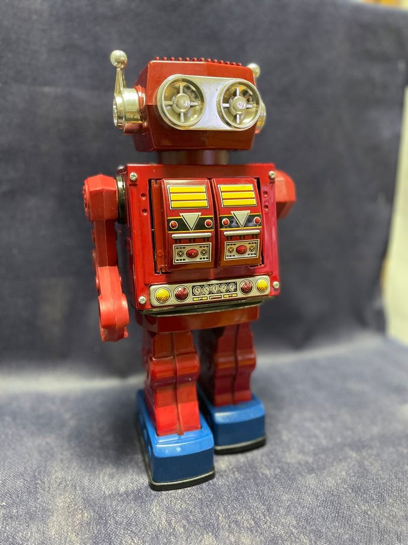 堀川玩具ジャンボ火星大王（初期型）と（後期型）箱無し日本製（可動保証