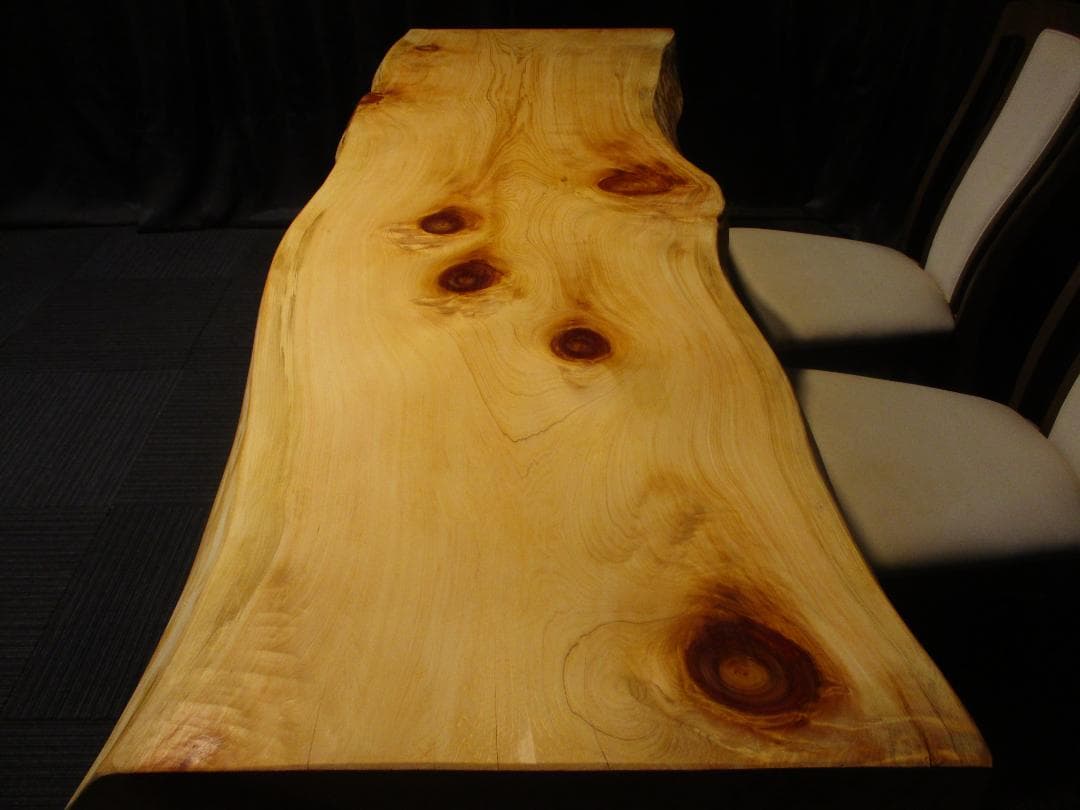 # 890■　檜　ヒノキ　テーブル　ローテーブル　ダイニング　カウンター　一枚板