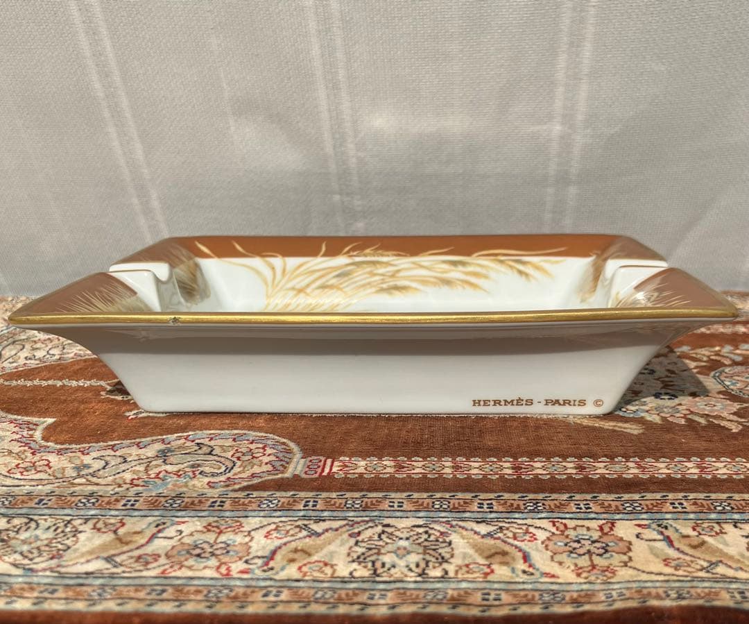 エルメス ライオン柄 灰皿