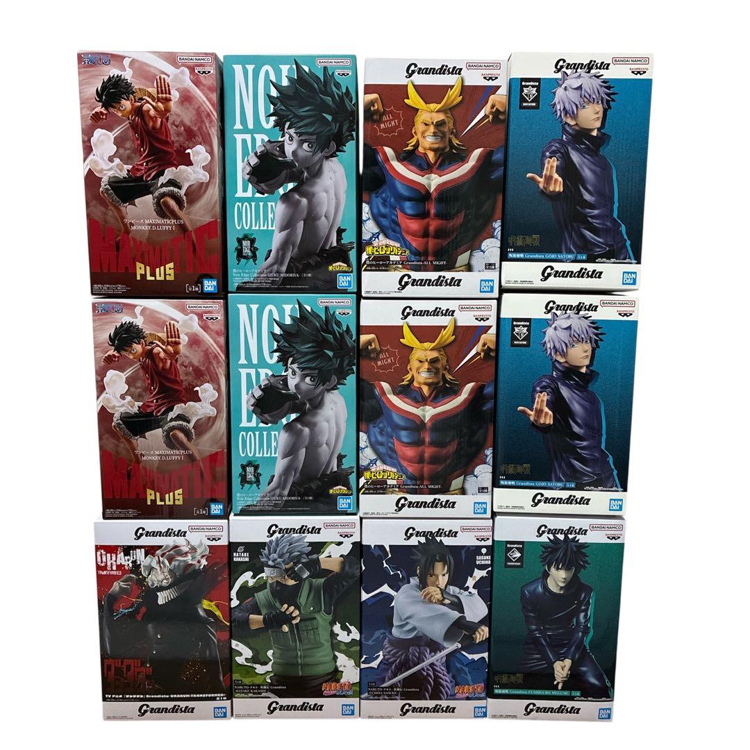 プライズフィギュア まとめ売り Grandista ワンピース 呪術廻戦 12点