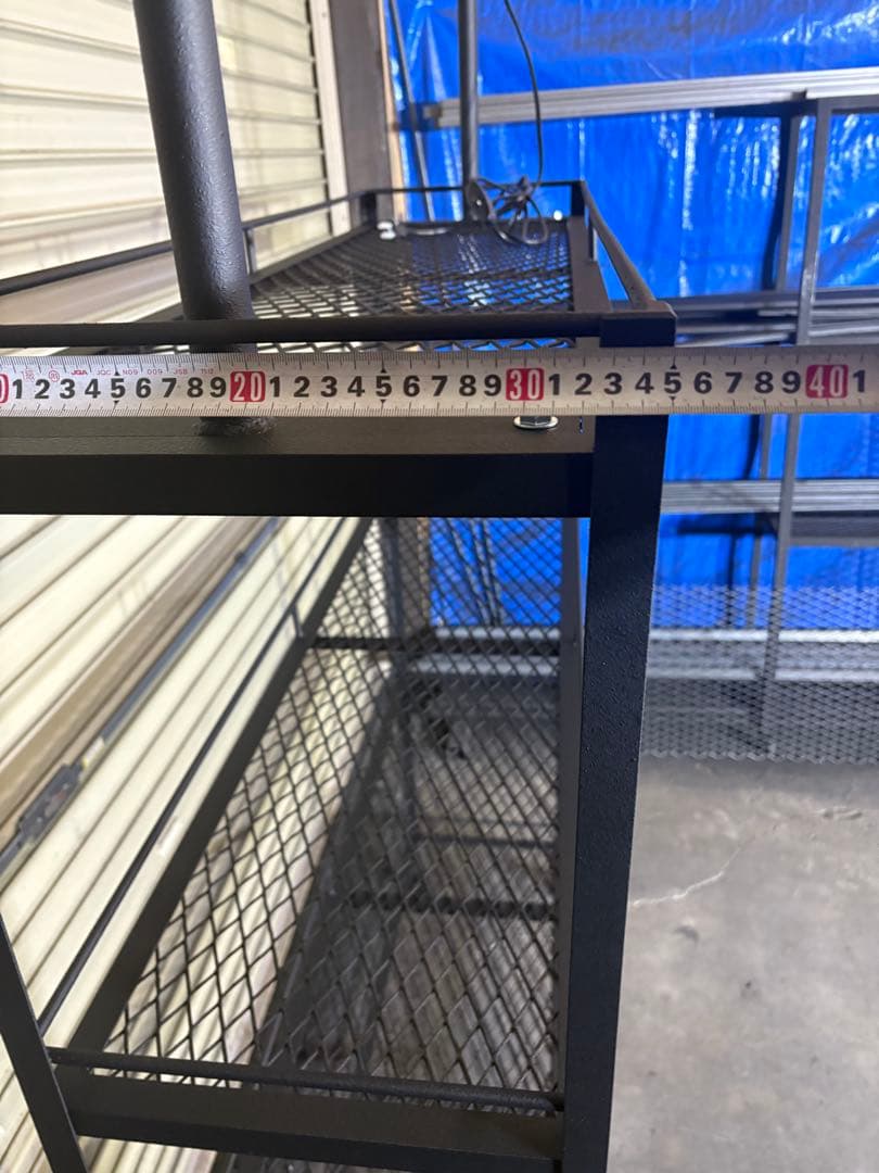 キャスター付植物棚　アイアン棚　パキプス　アイアンシェルフ　アガベ　育成ライト