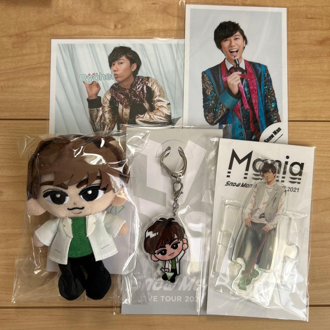 SnowMan 阿部亮平 すのチル ぬいぐるみ アクリルキーホルダー まとめ