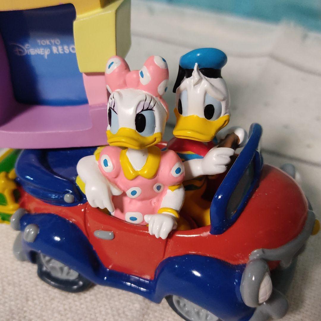 ドナルド ダック & デイジー ダック フィギュア リン フォトフレーム