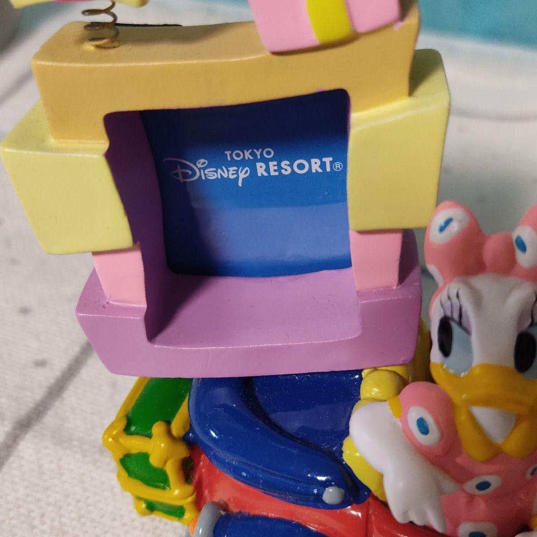 ドナルド ダック & デイジー ダック フィギュア リン フォトフレーム