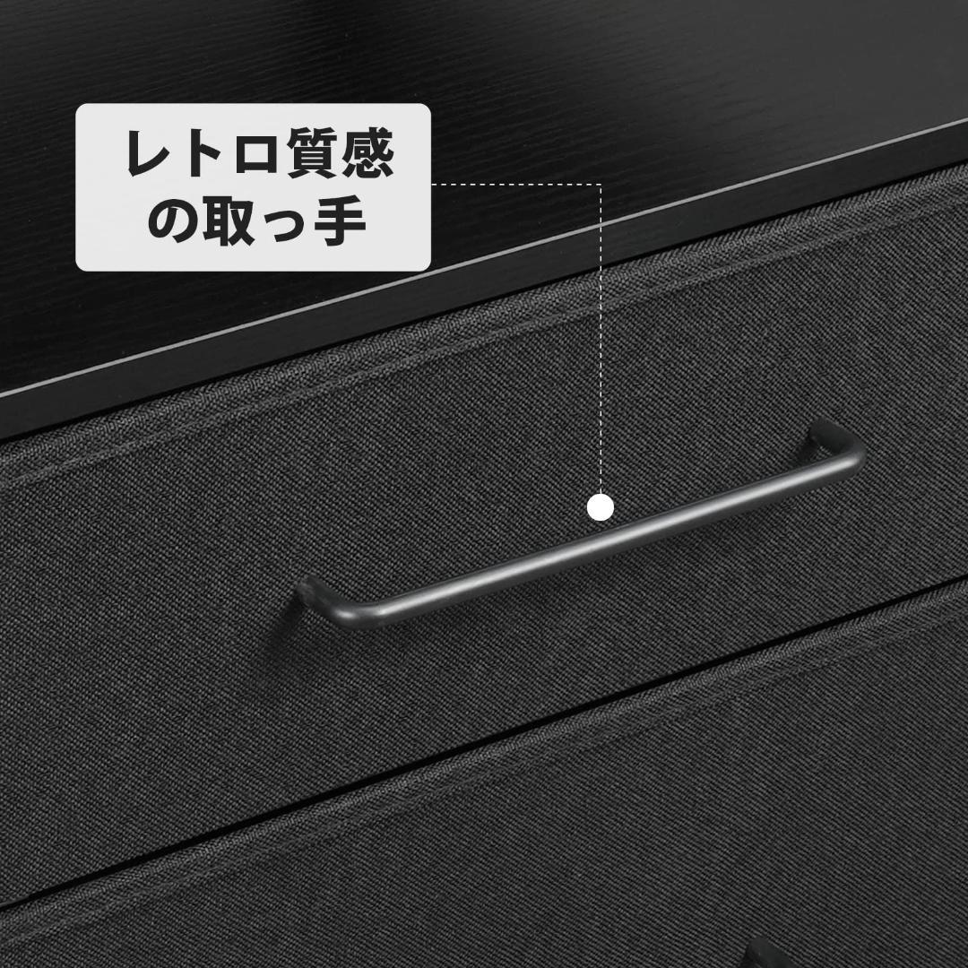 キャスター 温かみのあるデザイン サイドワゴン デスク