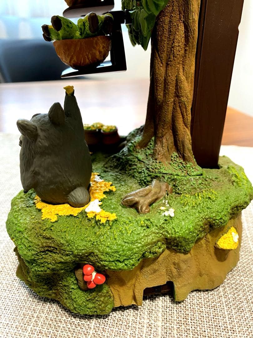 ☆稀少・廃盤品☆となりのトトロ　「森の観覧車オルゴール」+「バス停」宮崎駿