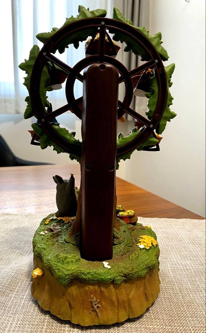 ☆稀少・廃盤品☆となりのトトロ　「森の観覧車オルゴール」+「バス停」宮崎駿