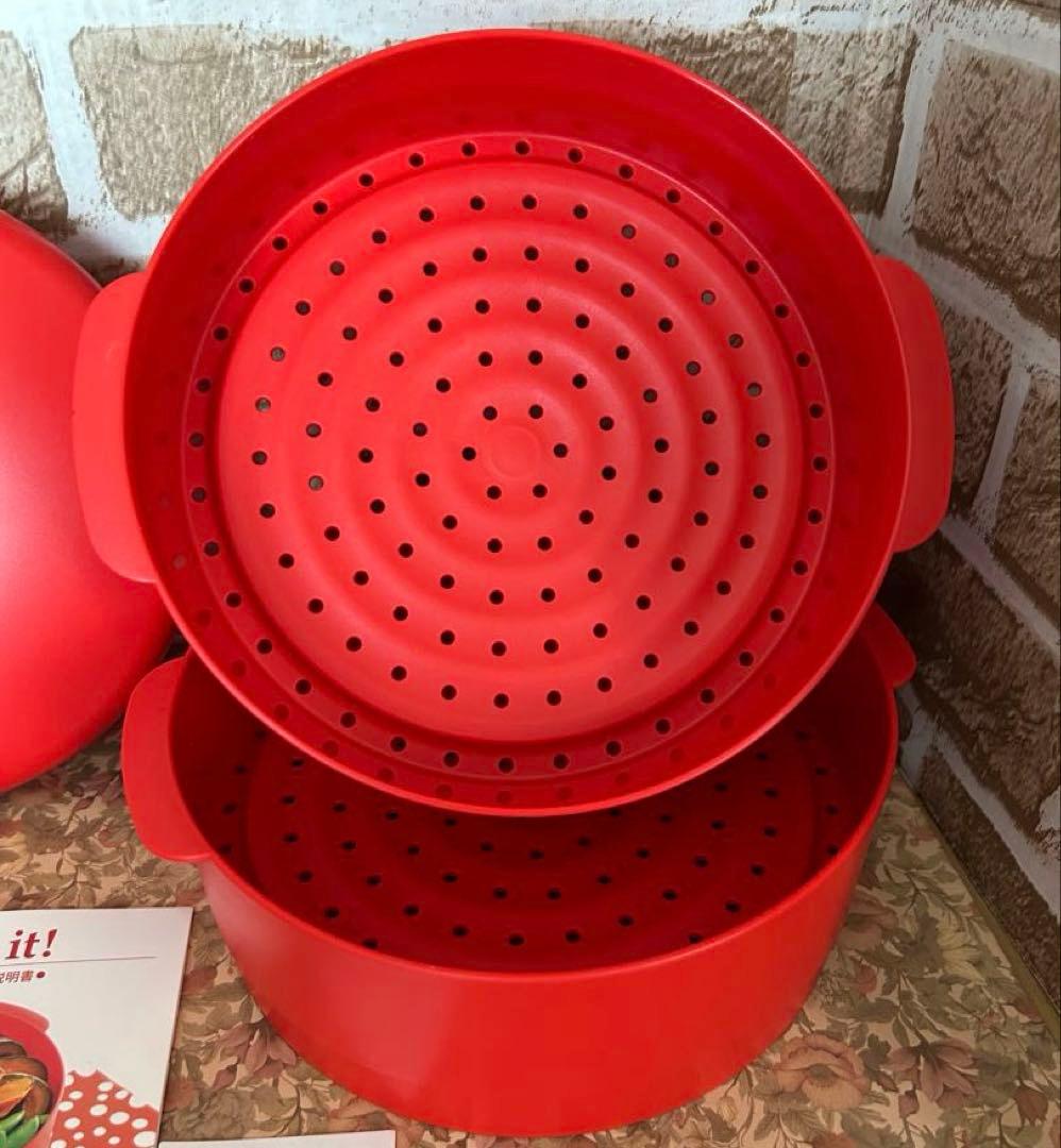 【新品・未使用】Tupperware スチームイット