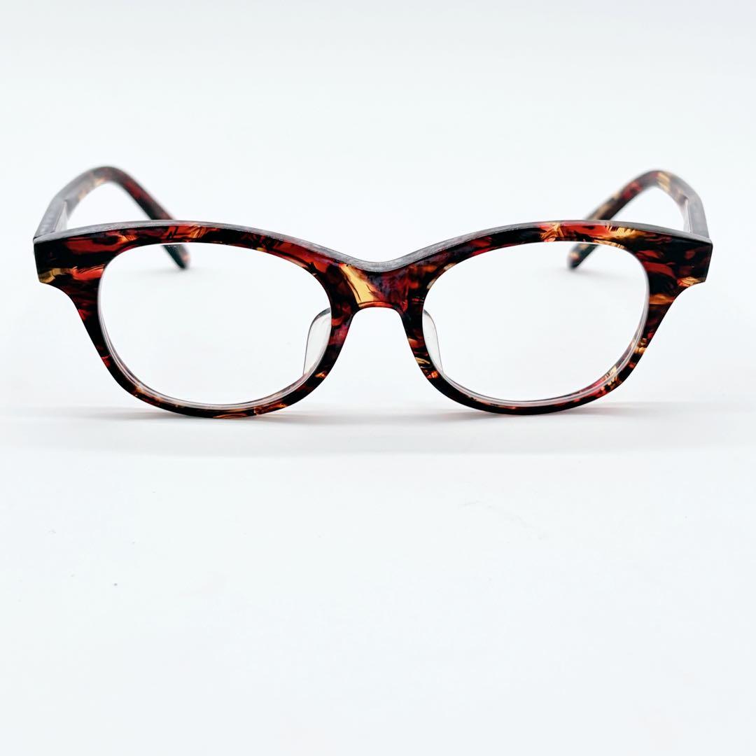 白山眼鏡店 鼈甲 1975 レトロ ブラウン