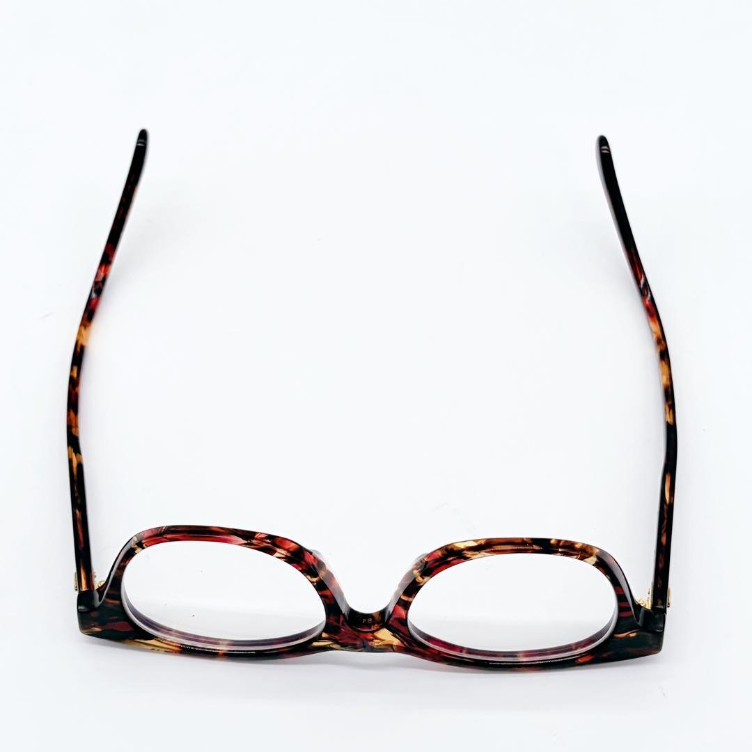 白山眼鏡店 鼈甲 1975 レトロ ブラウン