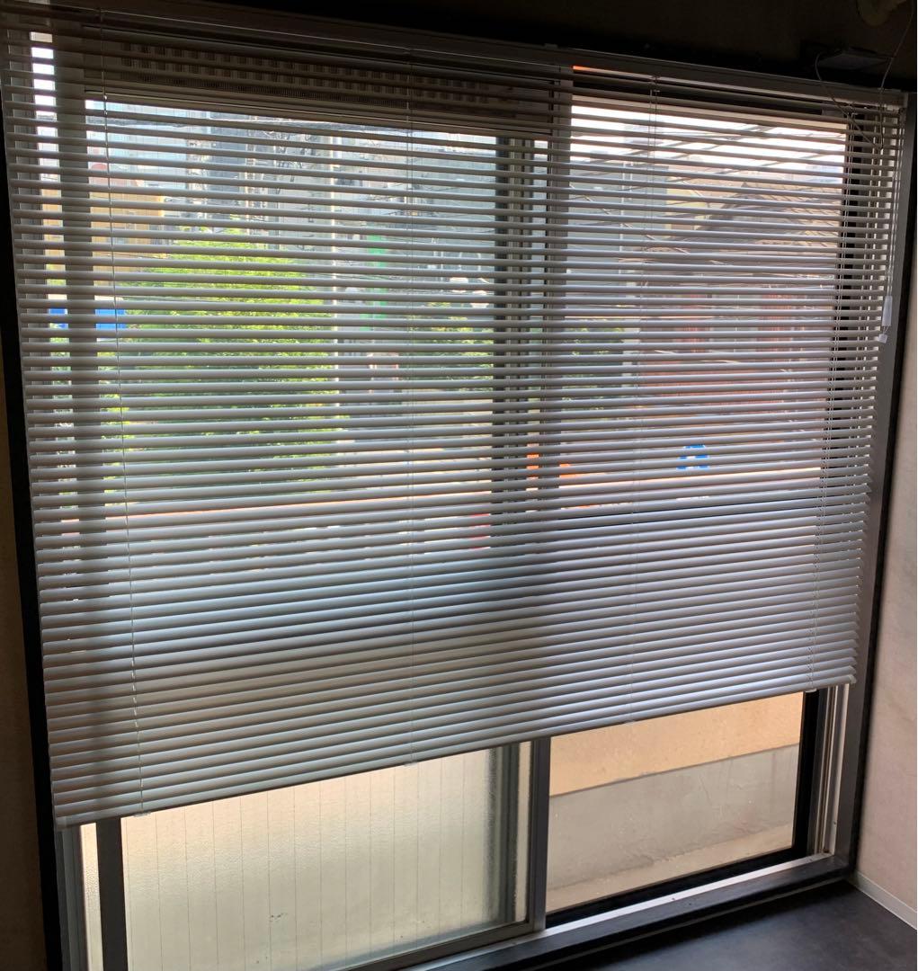 無印良品 アルミブラインド シルバー 銀色 グレー カーテン ロール