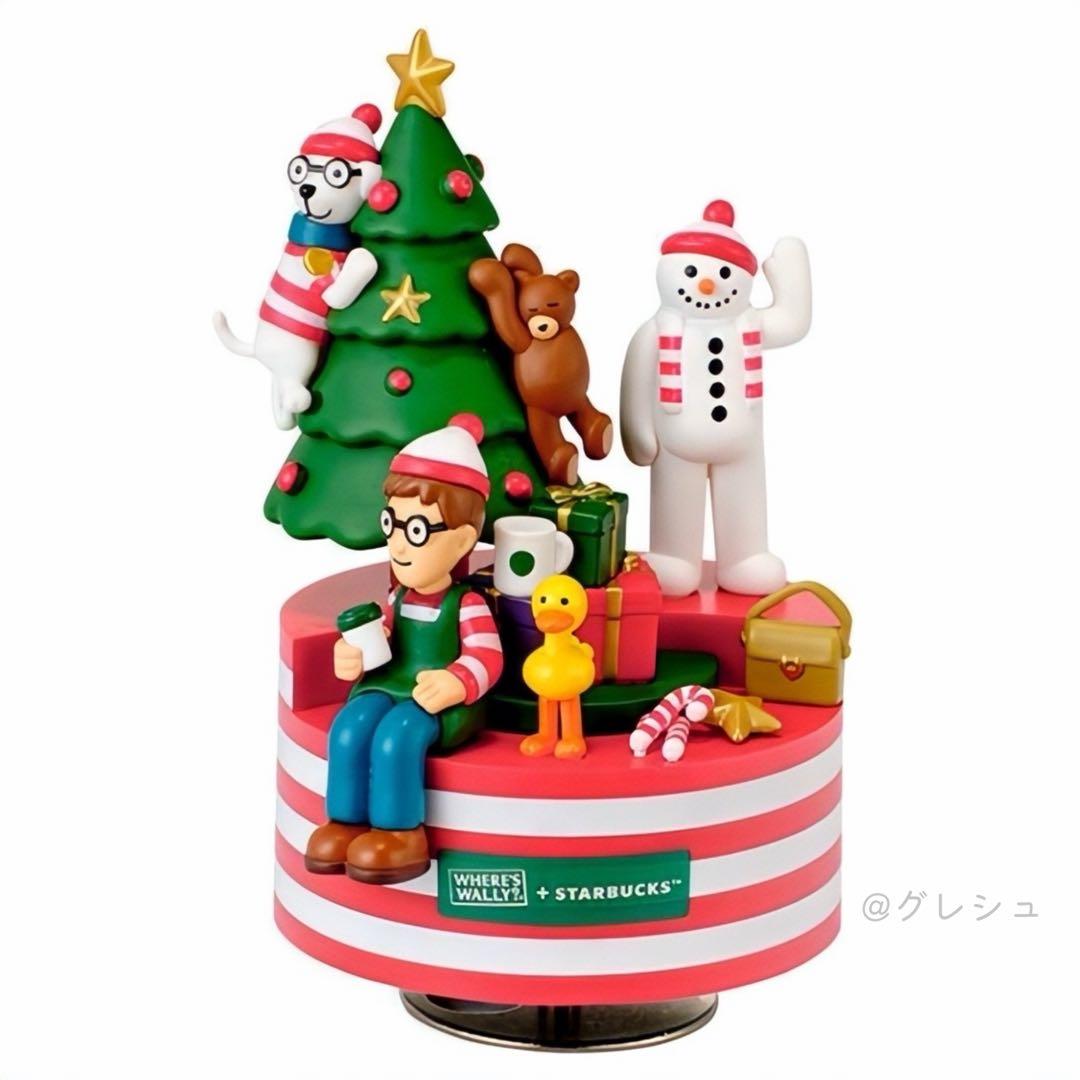 【韓国限定・完売】スタバ ジョイフル ウォーリー アドベントカレンダーオルゴール