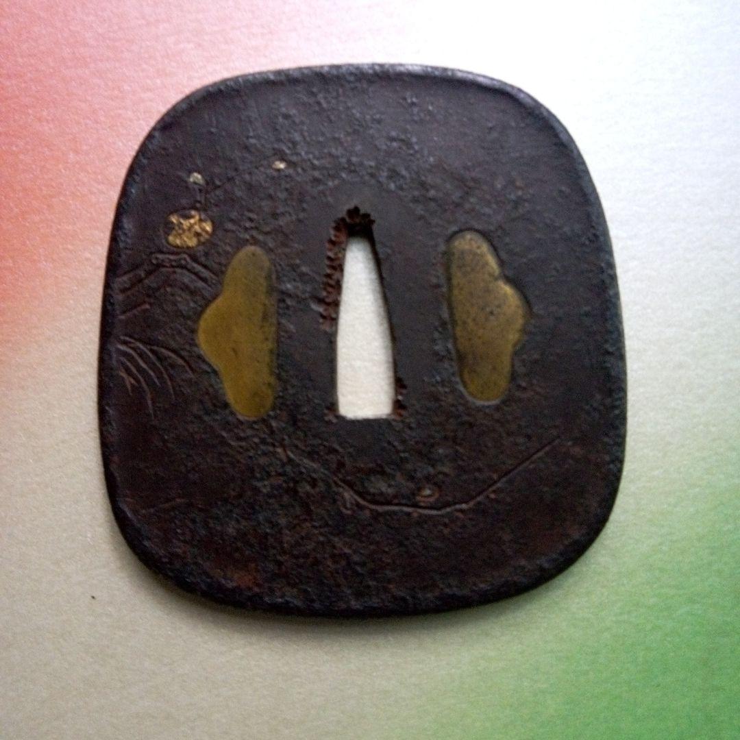 浜野保随作 竹金象篏鐔 - メルカリ