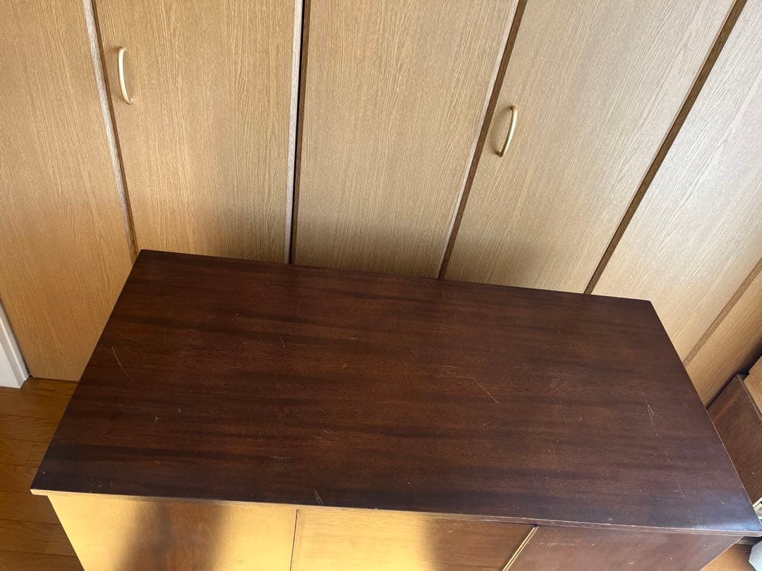 アンティーク　変形デスク