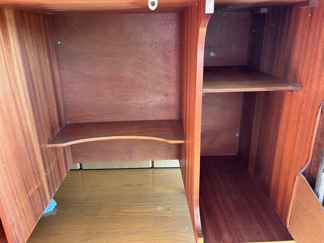 アンティーク　変形デスク