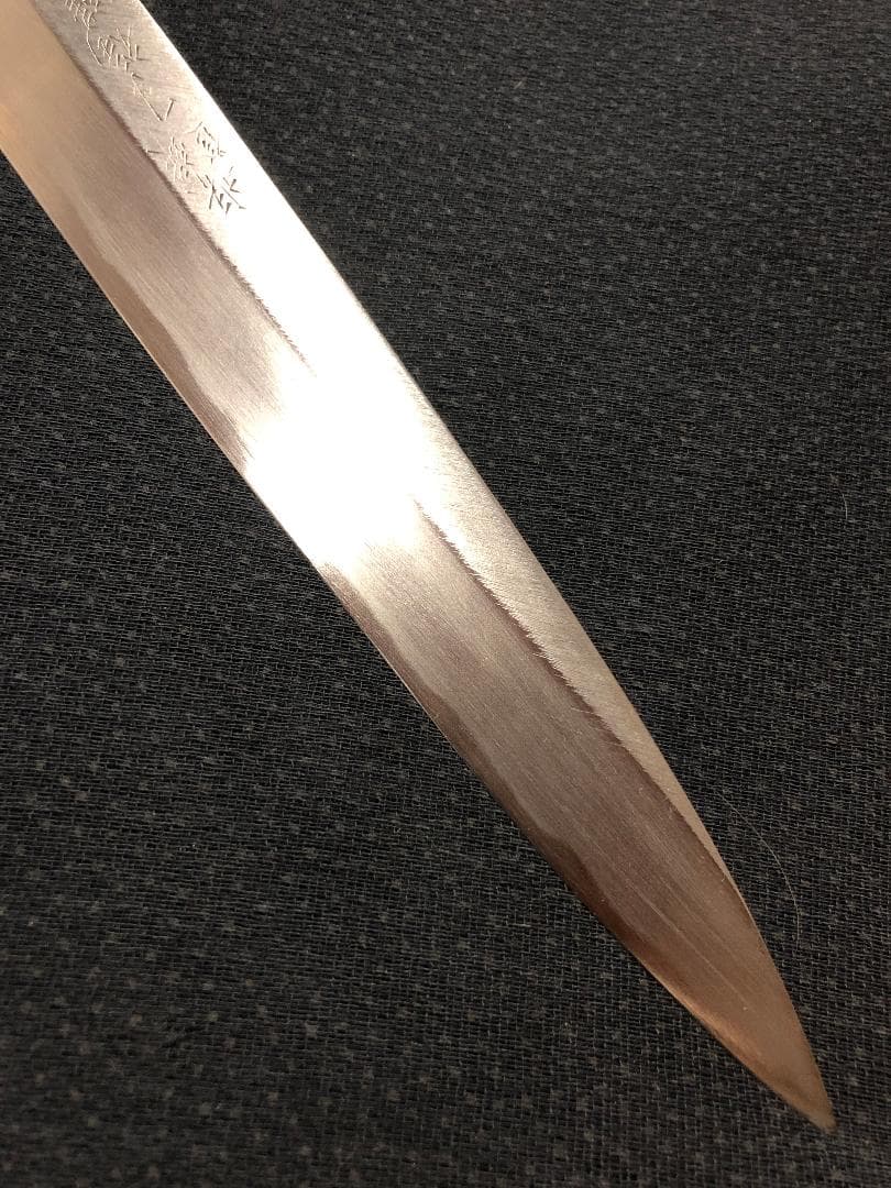 【研ぎ済み】青鋼・手打ち　堺丁福　柳刃包丁　刺身包丁　和包丁　ナイフ　料理　釣り