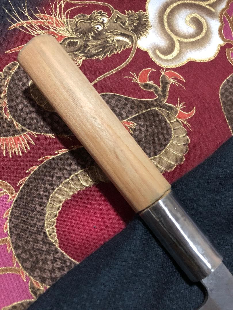 【研ぎ済み】青鋼・手打ち　堺丁福　柳刃包丁　刺身包丁　和包丁　ナイフ　料理　釣り