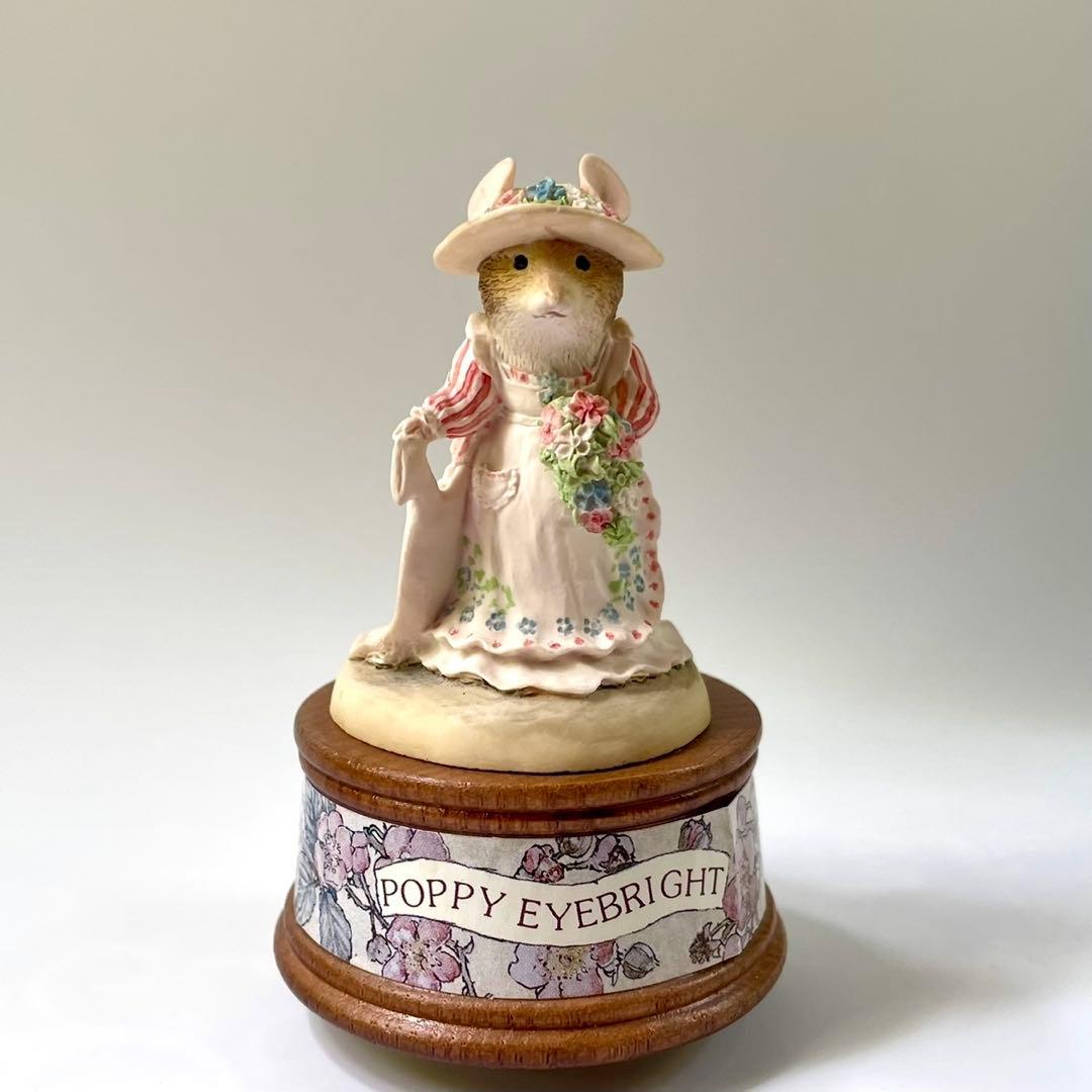 ブランブリーヘッジ ・ボーダーファインアーツ　オルゴール【Poppy】他3点