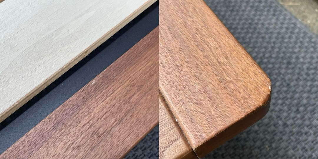 無印良品　木製ベッドフレーム　シングル　ウォールナット材　仙台　宮城