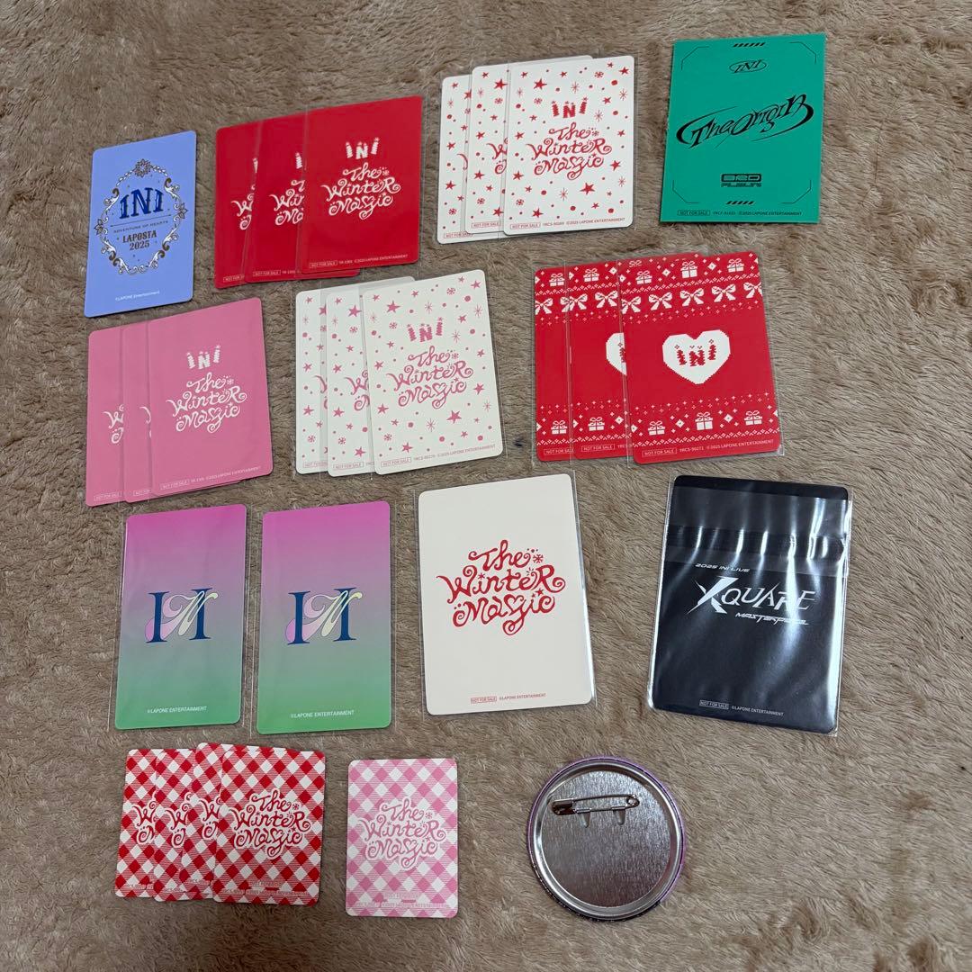 INI 松田迅 トレカ まとめ売り ジオリ ウィンマジ ポップアップ セット