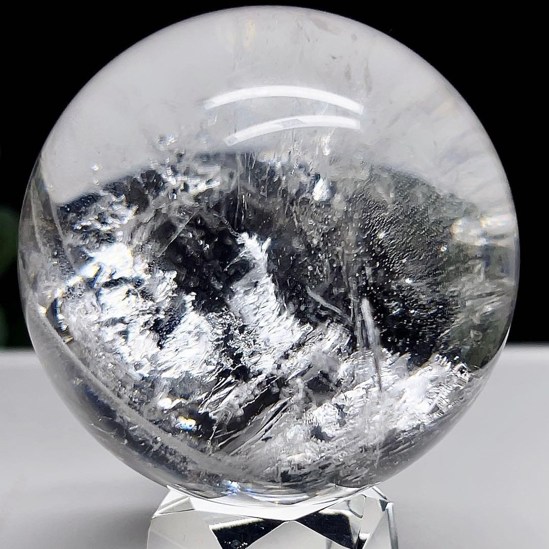 ヒマラヤ水晶　水晶　丸玉　スフィア　パワーストーン　天然石　【超美品】 2
