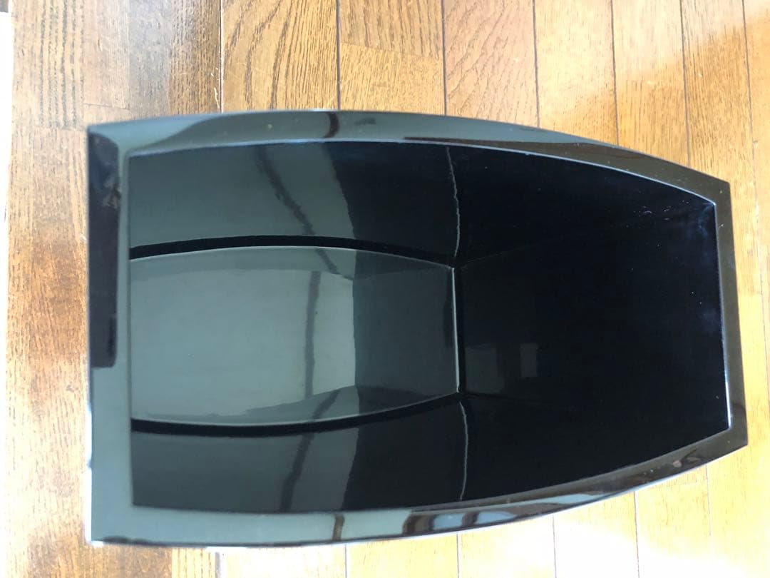 【美品】輪島塗名工 花器「しおさい」西塚龍