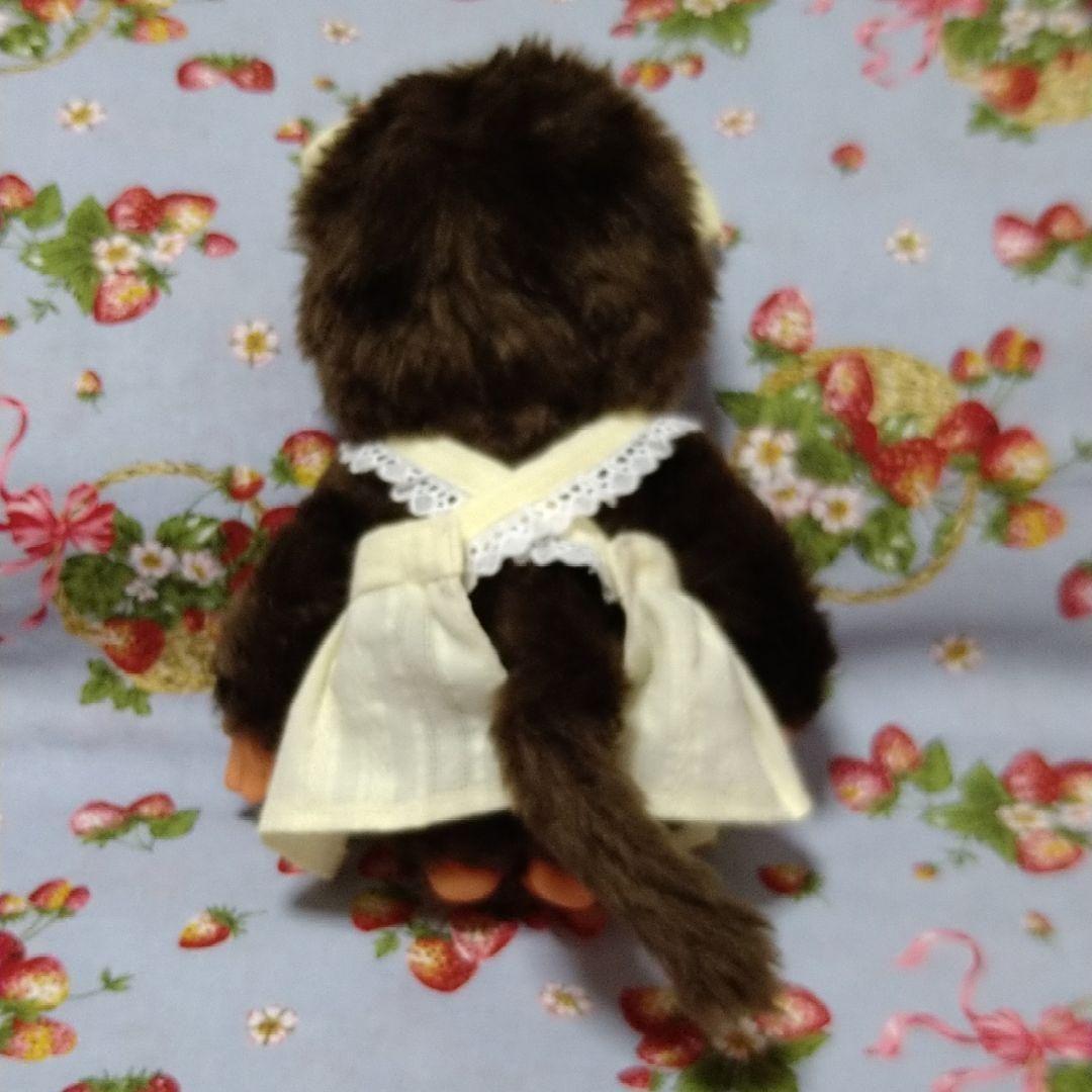 ブルーアイ　モンチッチ　セキグチ　ファンシー　レモン色ドレス　昭和　レトロ