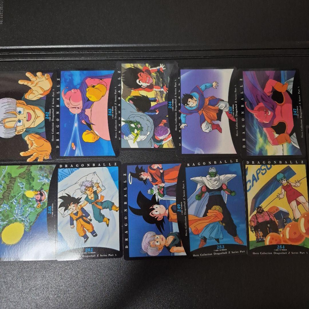 ドラゴンボールZ カードセット 10枚セット アマダ ヒーロー
