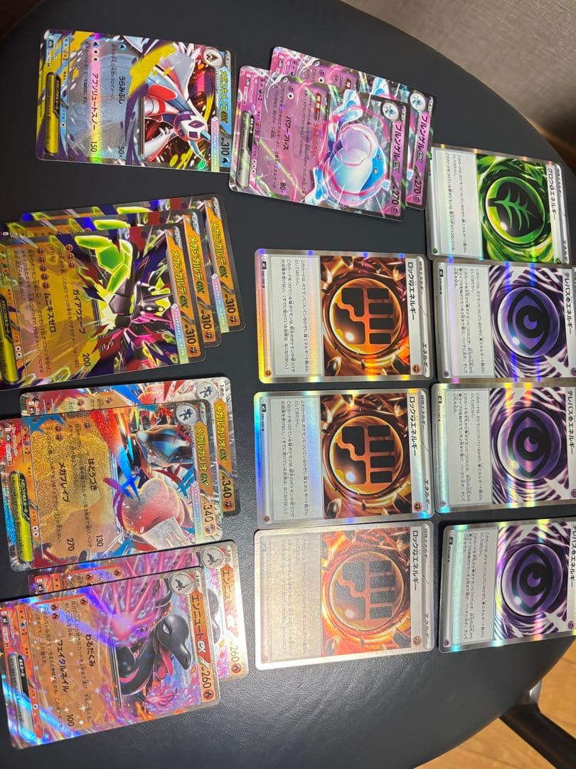 ポケカ ポケパッド メイのはげまし ニャースRR メガスターミーex RR