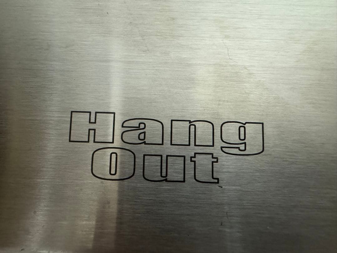 焚き火 テーブル ウッドトップ　HangOut ステンレストップ　3個セット