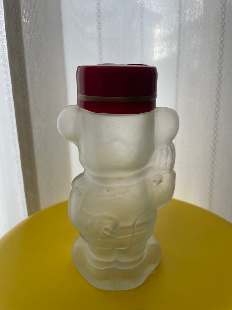 【レトロ】ミッキーマウス 瓶　ガラス製 フィギュア ランプ　ディズニー