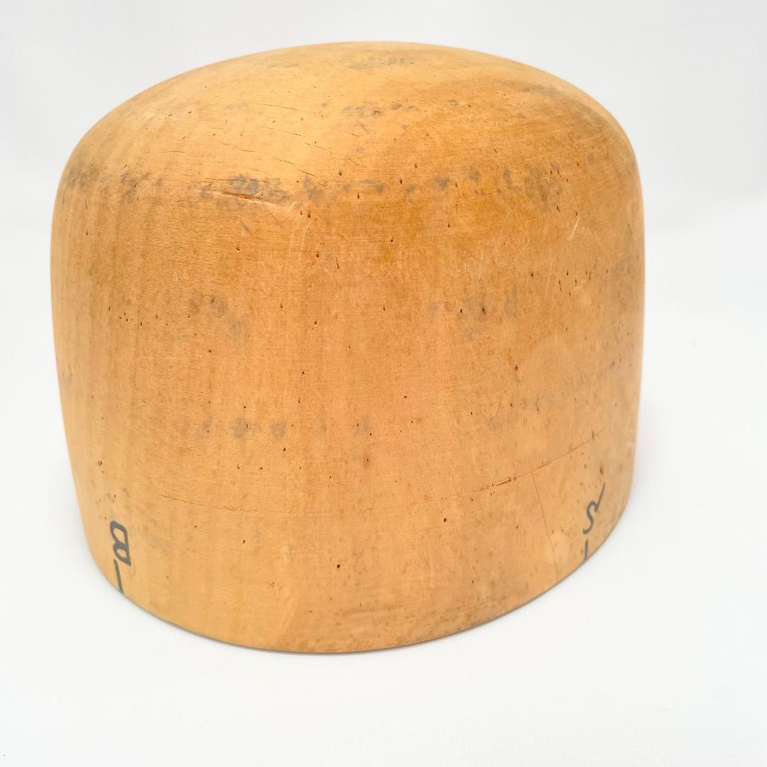 帽子の木型 ② 大丸角クラウン【57】 帽子の型 帽子木型 送料