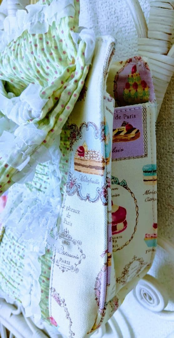 女の子パネル♡ハンドメイドバッグ♡