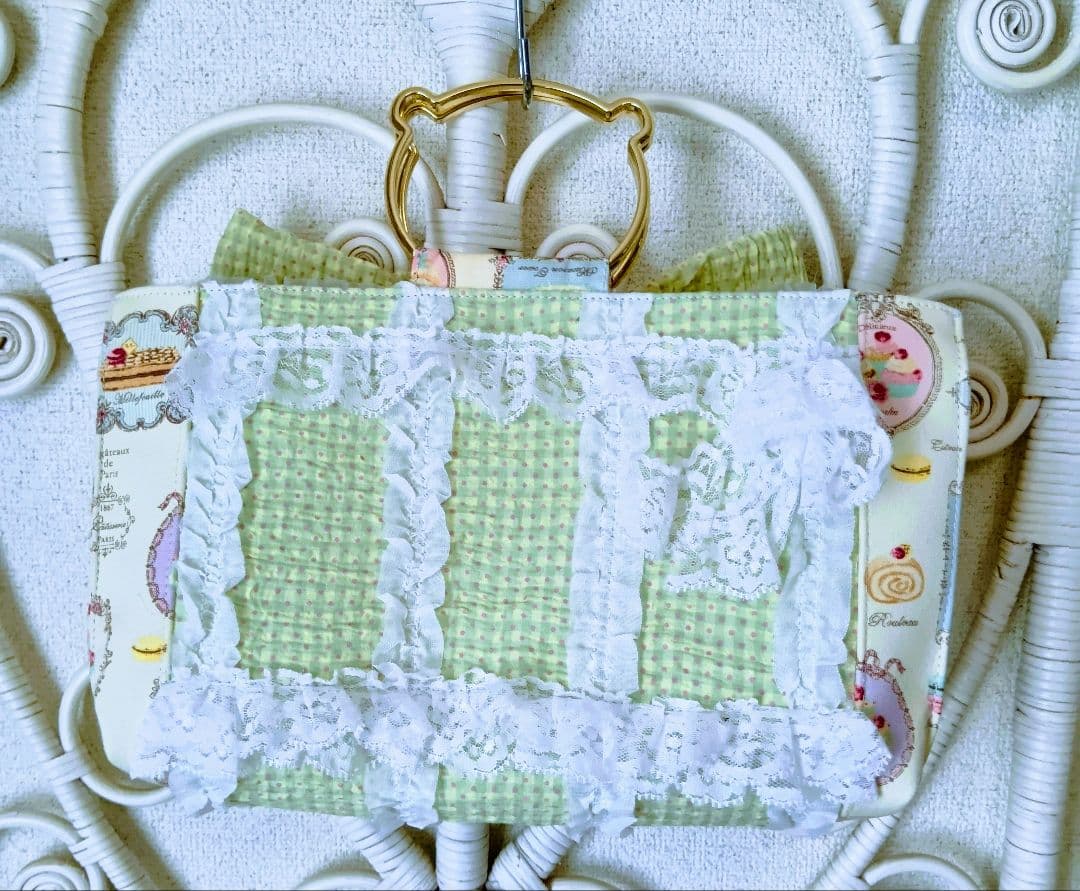 女の子パネル♡ハンドメイドバッグ♡