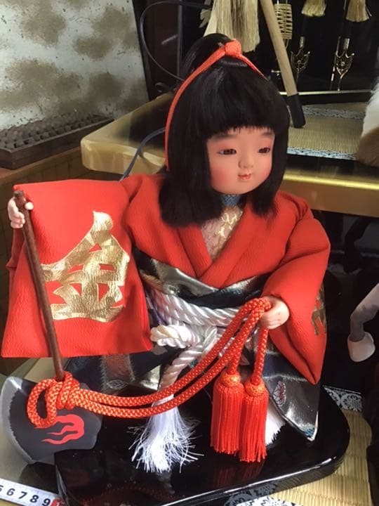 久月　五月人形　五月飾り　若大将　兜　甲冑