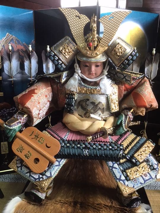久月　五月人形　五月飾り　若大将　兜　甲冑