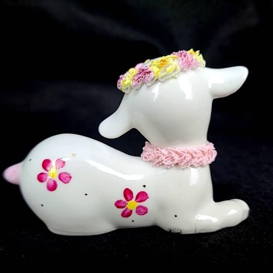 ●美品◇アイリッシュドレスデン　羊　ひつじ　未年　2015　箱つき　干支 1