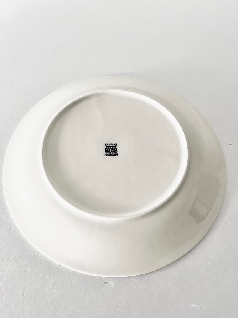 【北欧Vintage】ARABIA　Harlekin　26cm 8枚まとめ