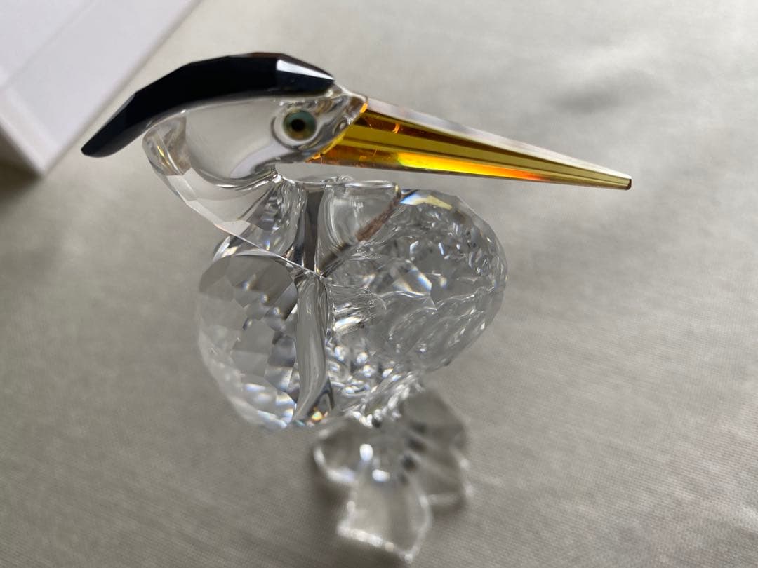 スワロフスキー　鷺（サギ）Silver heron