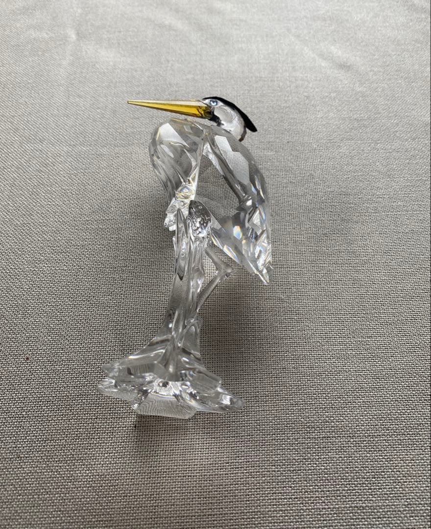 スワロフスキー　鷺（サギ）Silver heron