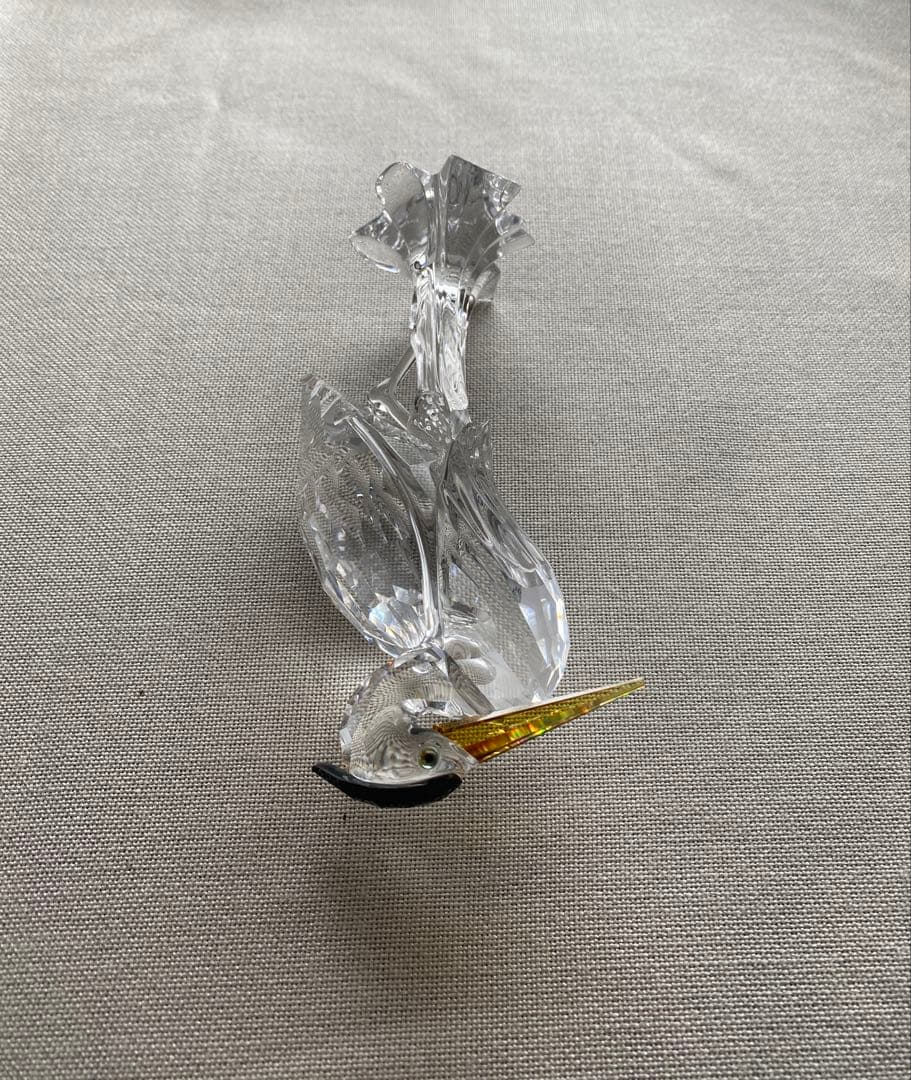 スワロフスキー　鷺（サギ）Silver heron