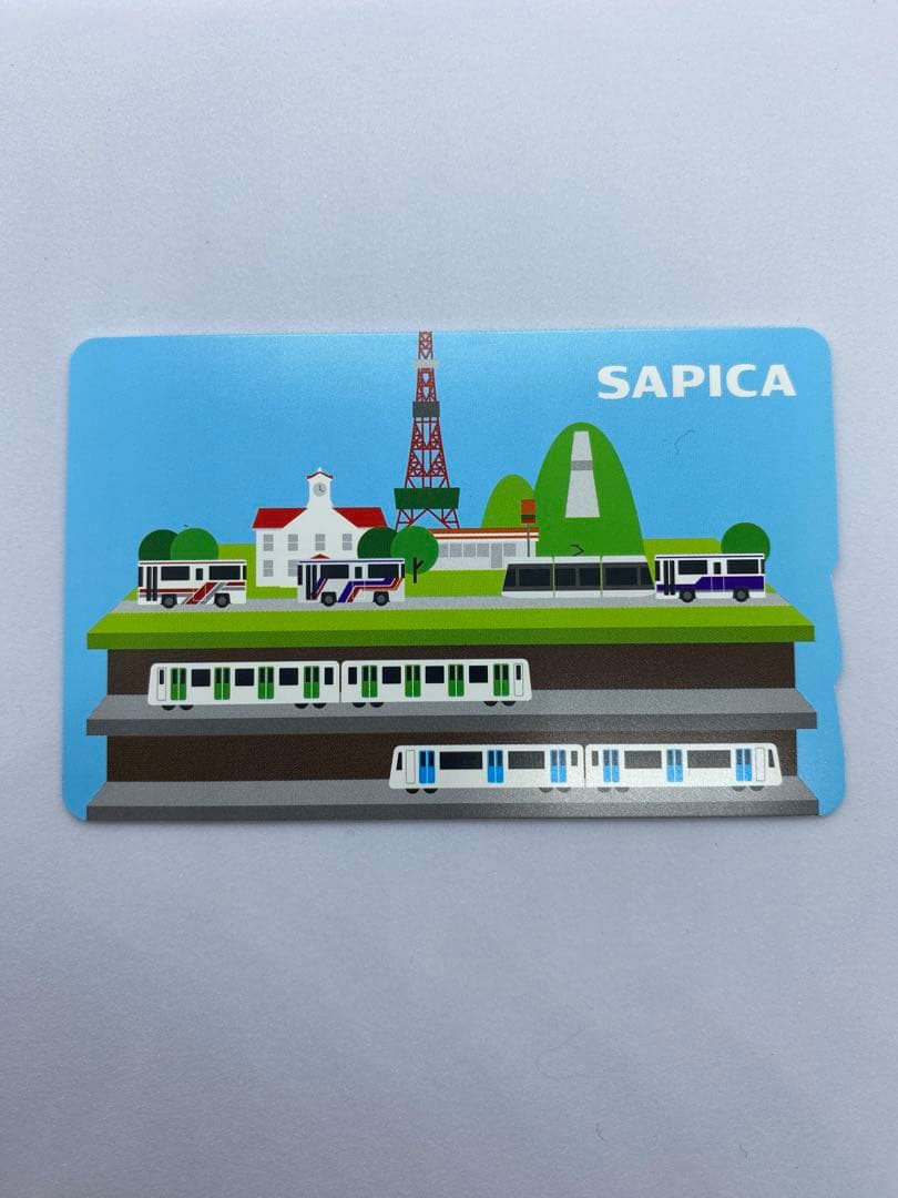 ICカード SAPICA 記念カード1万枚限定 札幌 北海道 地下鉄 市電