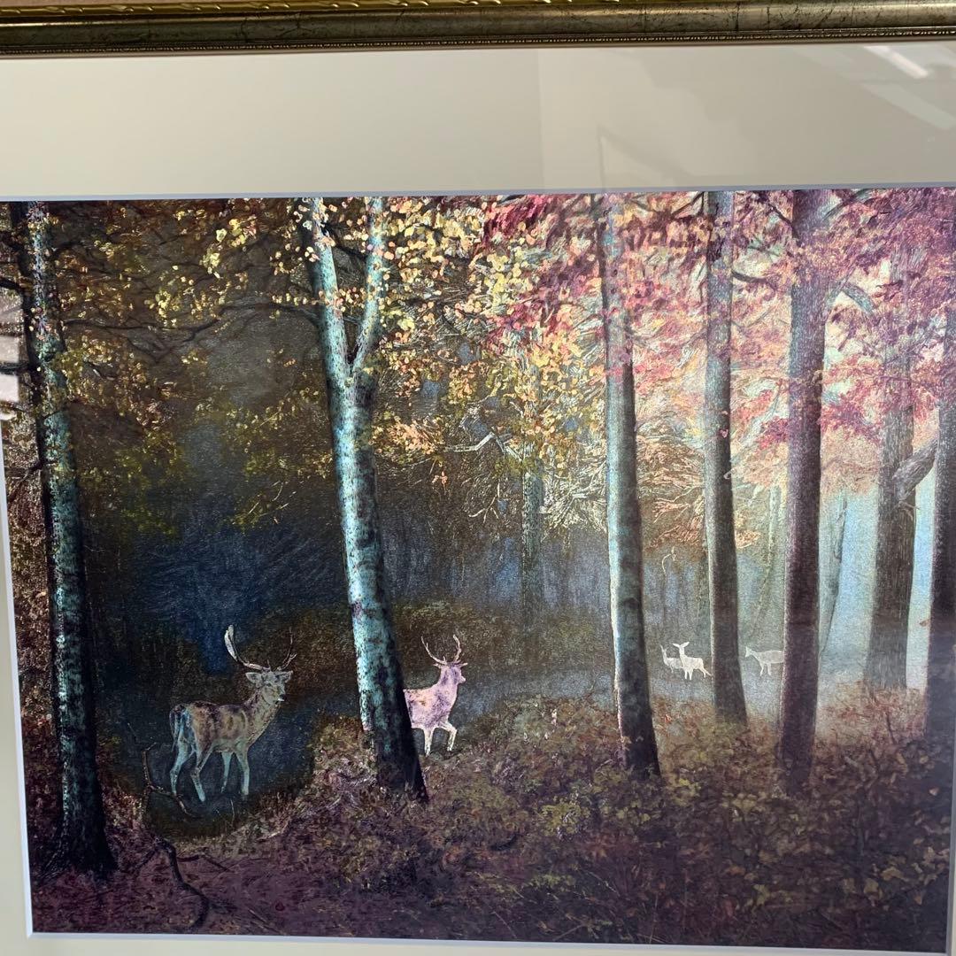 【新品・未使用】DUFEX 英国製 エッチングアート 秋の霧