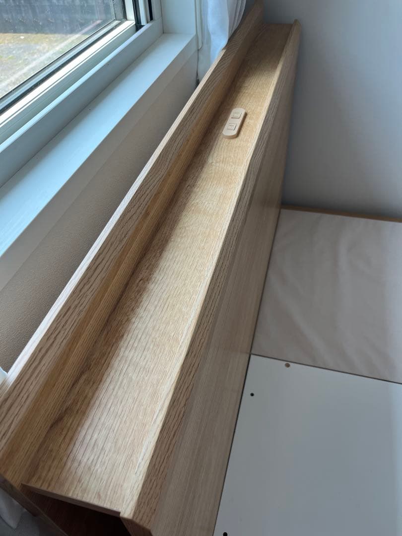 【埼玉県上尾市にて引取希望】ニトリ　ベットフレーム　セミダブル